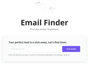 Email finder